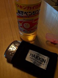ベンジンをこぼした話